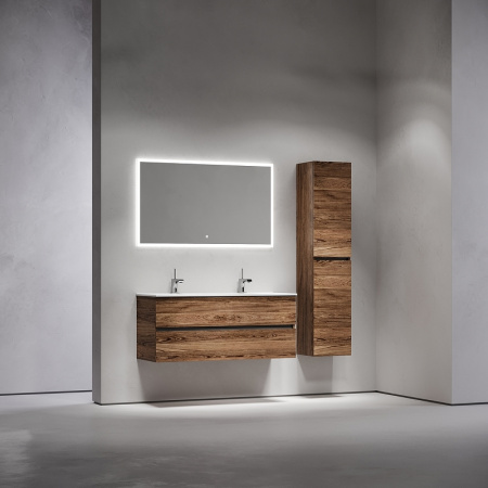 тумба под раковину sancos urban 120 ur120-2ech подвесная дуб чарльстон