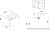 тумба под раковину ravak sd 10° 65 белая r x000000748