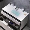 тумба под раковину am.pm inspire 2.0 m50afhx1203egm подвесная 120 см, 3 ящика, цвет элегантный серый, матовый