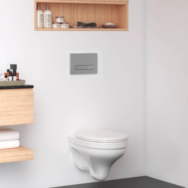 клавиша смыва berges atom line 049230 хром матовый