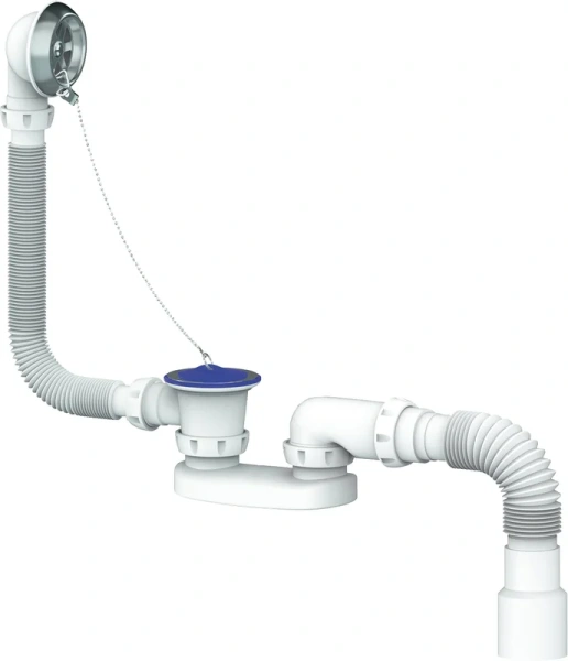 Слив-перелив Unicorn S12 40 мм, хром