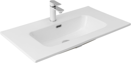раковина aquanet flat 00254364 80 белая