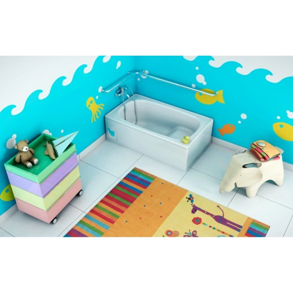 стальная ванна blb europa mini b05e 105х70 сидячая