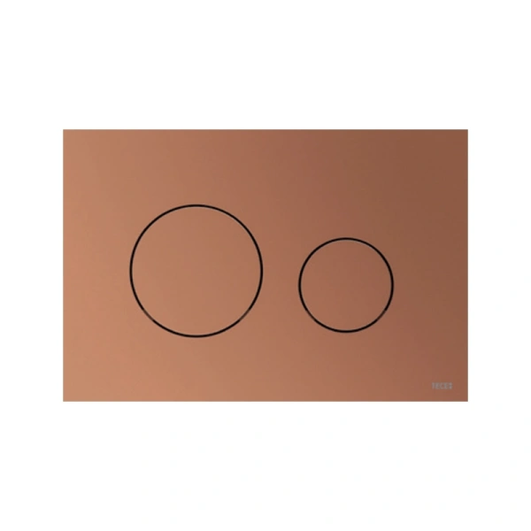 кнопка смыва tece teceloop 2.0 9240937 для инсталляции, красная бронза металлик