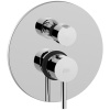 Смеситель Paffoni Stick SK019CR для ванны и душа, встраиваемый, с внутренней частью, 3 потребителя, хром глянцевый