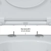 комплект унитаза с инсталляцией berges novum rimless 047255 с сиденьем микролифт и черной клавишей смыва