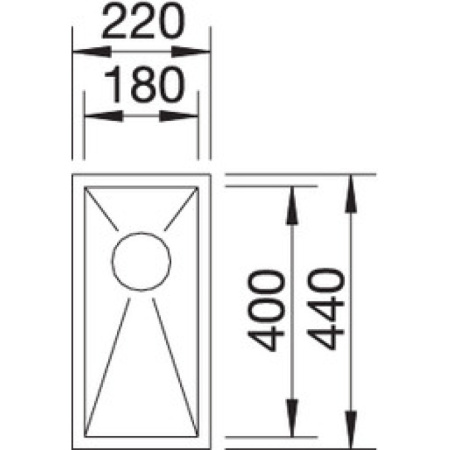 дополнительная мойка blanco zerox 180-u 521567 дополнительная мойка blanco zerox 180-u 521567