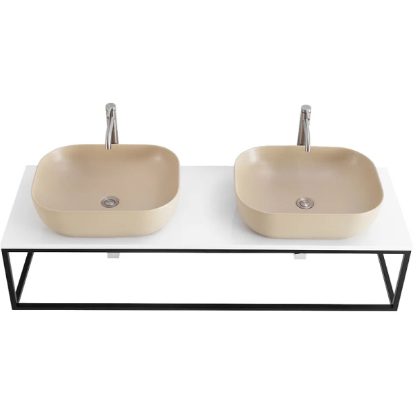 столешница под раковину belbagno 120 ek-120-2-bl bianco lucido