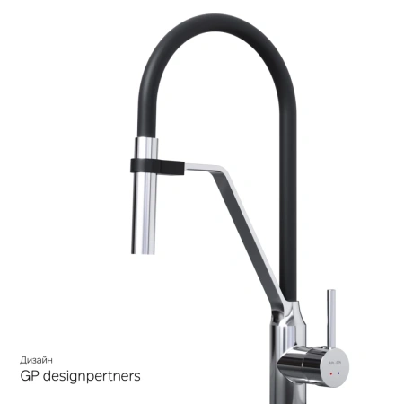 смеситель для кухни am.pm like f8013000 с гибким изливом