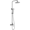 Душевая система Wonzon & Woghand Blend WW-A30103-CR 224 мм, со смесителем, хром