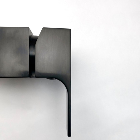 смеситель для раковины paini grazia 21pz208 черный матовый