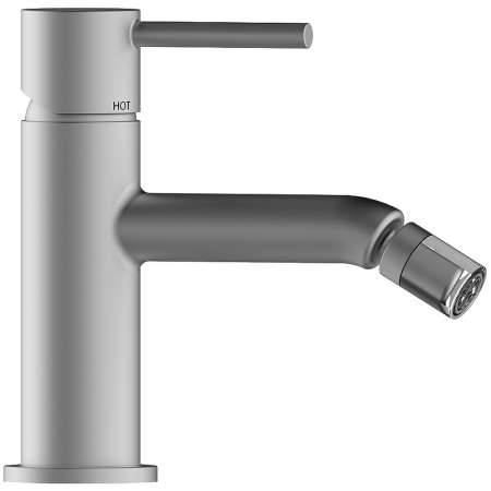 Смеситель для биде Bossini Teo Z00702.094 Никель шлифованный Смеситель для биде Bossini Teo Z00702.094 Никель шлифованный