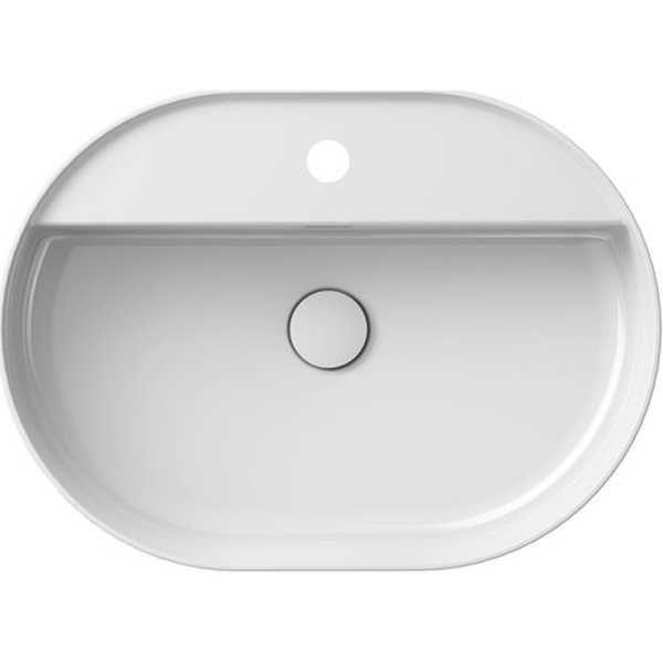 раковина ravak ceramic slim shelf o 55 xjx01155003 белая