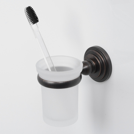 стакан для зубных щеток wasserkraft isar k-7328 цвет бронза темная