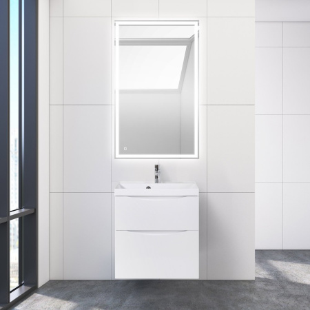 Тумба под раковину BelBagno Marino 60 MARINO-H60-600-2C-SO-RN-P подвесная Rovere Nature