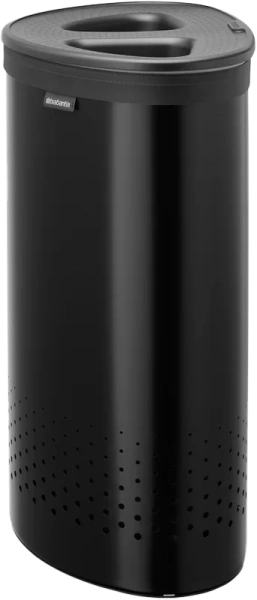 Корзина для белья Brabantia 242366 матовая черная