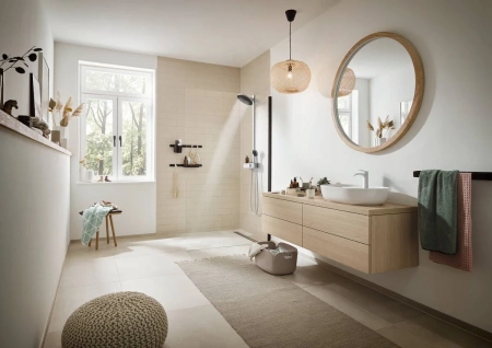 душевая система hansgrohe pulsify showerpipe 260 2jet ecosmart 24241700