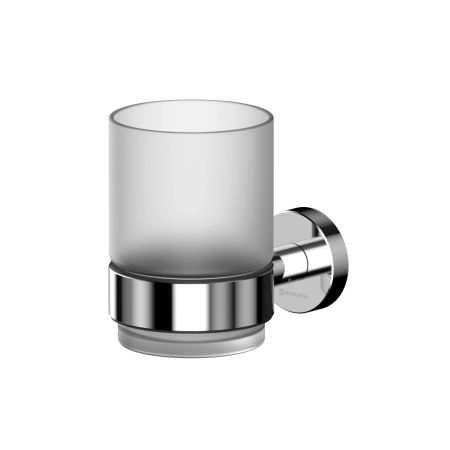 Стакан Whitecross Ergo ER2230CR для щеток, подвесной, стеклянный, хром