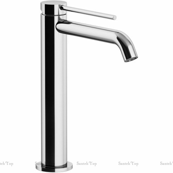 смеситель для раковины gattoni circle two 9146/91c0 высокий, хром глянцевый