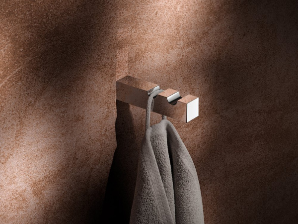 Крючок двойной Keuco Edition 90 Square 19115 010000 хром