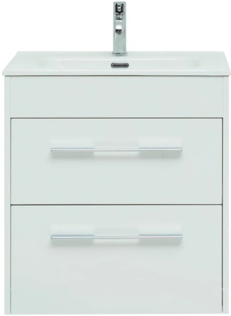 тумба под раковину aquanet августа 60 (flat) белый, 00277507