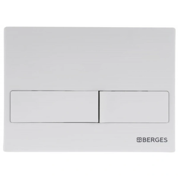 инсталляция berges novum 040211 для унитаза с белой клавишей смыва