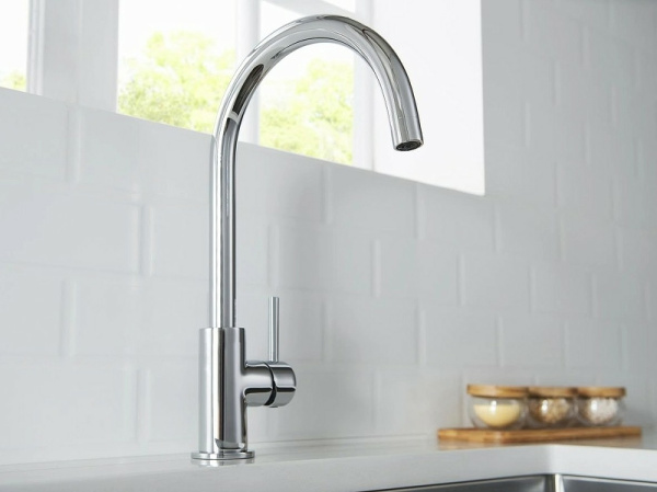 смеситель для кухни aquatek европа aq1382cr хром
