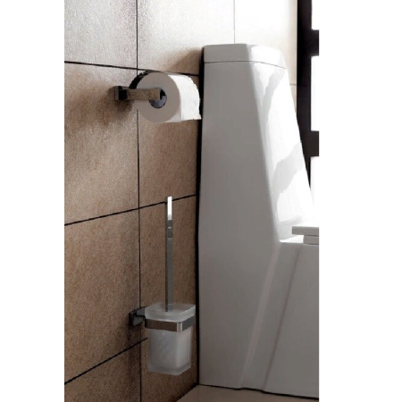 ёршик для унитаза langberger alster 11925a хром/белый