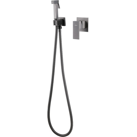 гигиенический душ abber daheim af8225ng со смесителем, никель