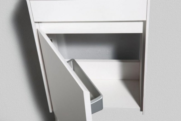 раковина полувстраиваемая belbagno pietra mini 40 bb-400-pm-lvb белая