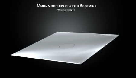 душевой поддон bette betteair 7355-000 t2, 120×100 см, прямоугольный, белый