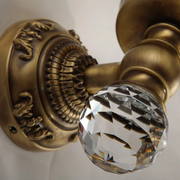 Полотенцедержатель Migliore Cristalia 16778 цвет бронза с кристаллами Swarovski