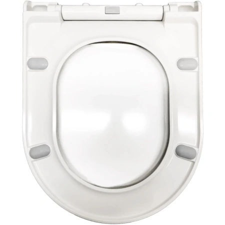 сиденье berges дюропласт toma slim so крепление микролифт, быстросъем, металл