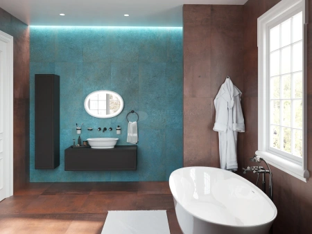 ванна из искусственного камня laufen new classic 2.2085.2.000.000.1