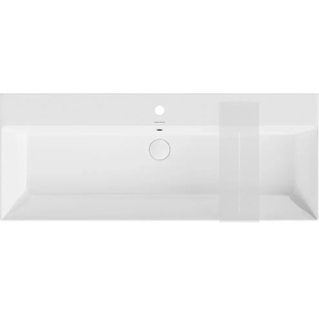 раковина kerama marazzi grande 120 gr.wb.120 белая глянцевая