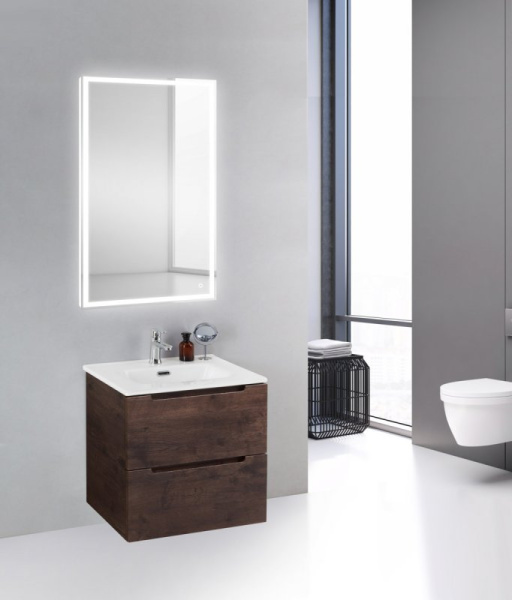 тумба под раковину belbagno etna 39-500/390-2c-so-rn-p подвесная rovere nature