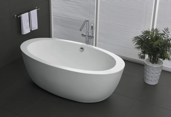 акриловая ванна belbagno bb67 170x90 без гидромассажа