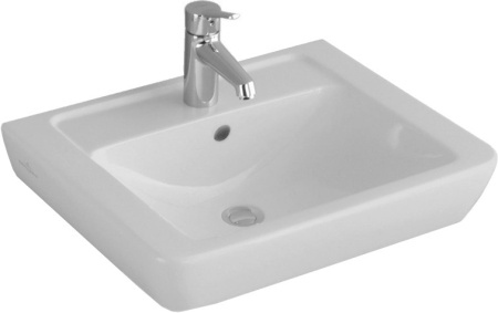 раковина полувстраиваемая villeroy & boch verity design 60 см 51036001