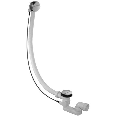 Слив-перелив для ванны Jacob Delafon E70174-CP, хром