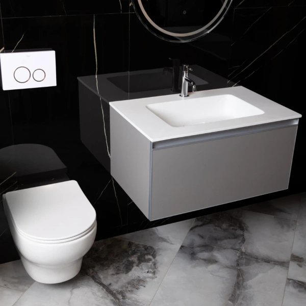 унитаз подвесной boheme fiore 978-set-w безободковый, торнадо, с сиденьем микролифт, белый