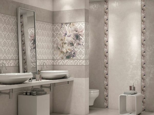 Керамическая плитка Kerama Marazzi Город на воде орнамент 12115R настенная 25х75 см
