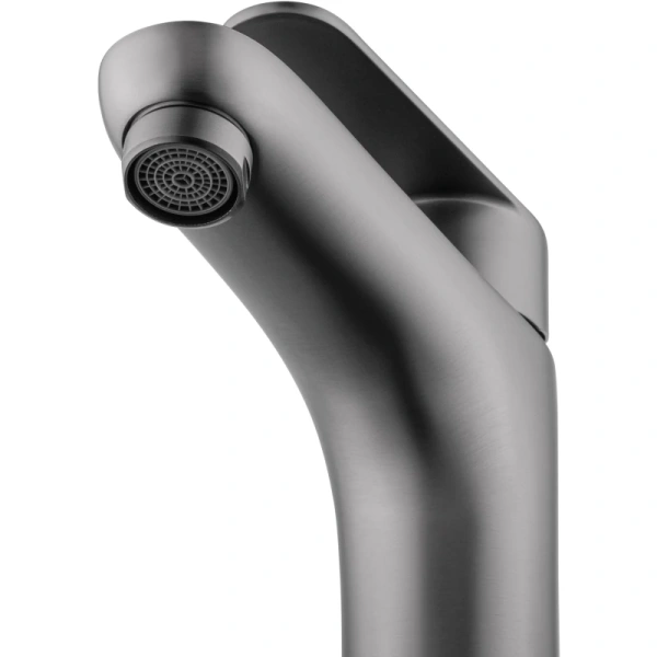 смеситель для раковины wonzon & woghand alfa ww-a40202-bgg темный графит матовый