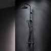 душевая система am.pm x-joy f0785a522 с термостатом, черный матовый