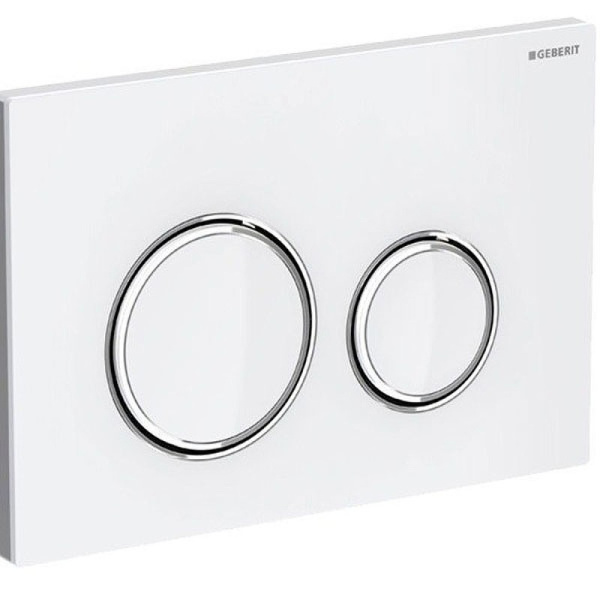 Кнопка для инсталляции Geberit Sigma 21 115.884.SI.1 белый/цвет хром