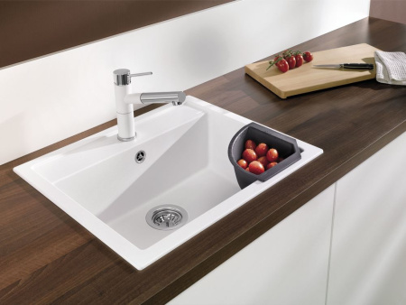 угловой коландер blanco 235866 черный пластик