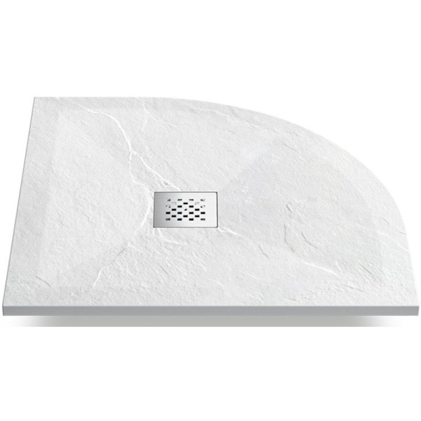 душевой поддон из литого мрамора 90×90 см vincea vst-4sq9090w