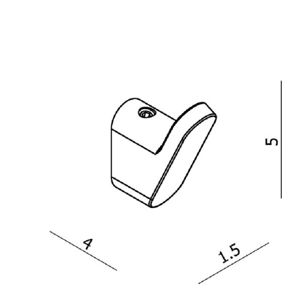 Крючок Langberger Vico 33031A-BP
