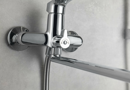 смеситель для ванны aquatek вега aq1033cr универсальный хром