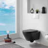 унитаз duravit d-neo 2577098900 подвесной, rimless, без сидения, антрацит матовый унитаз duravit d-neo 2577098900 подвесной, rimless, без сидения, антрацит матовый