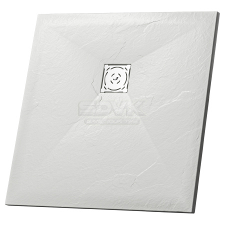 Душевой поддон из искусственного камня RGW Stone Tray ST-W 75x75 16152075-01 белый